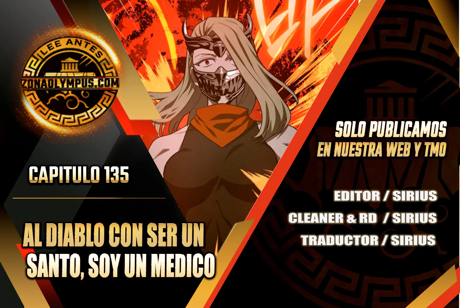 Al demonio con ser un santo, soy un medico capítulo 135 página 1