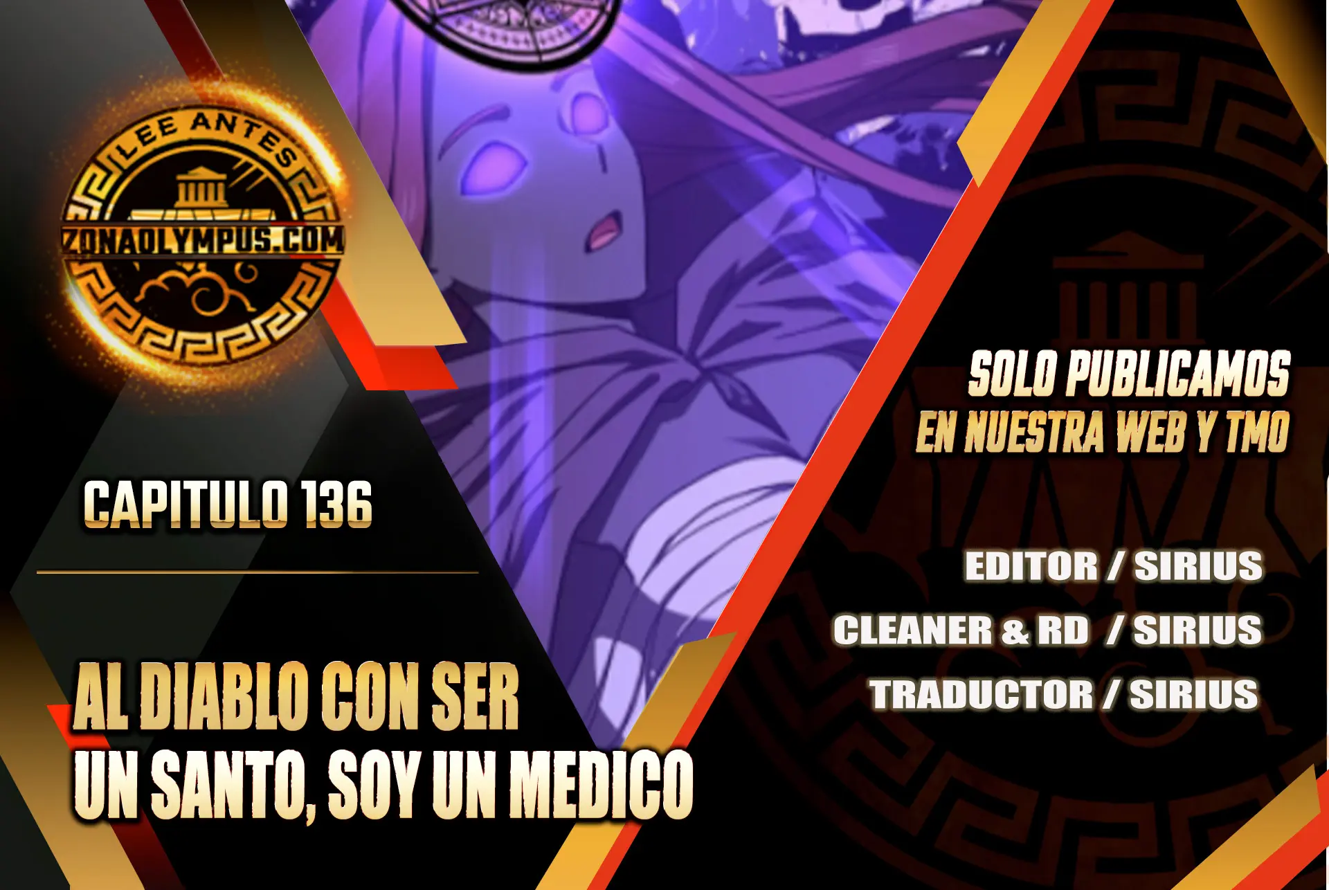 Al demonio con ser un santo, soy un medico capítulo 136 página 1