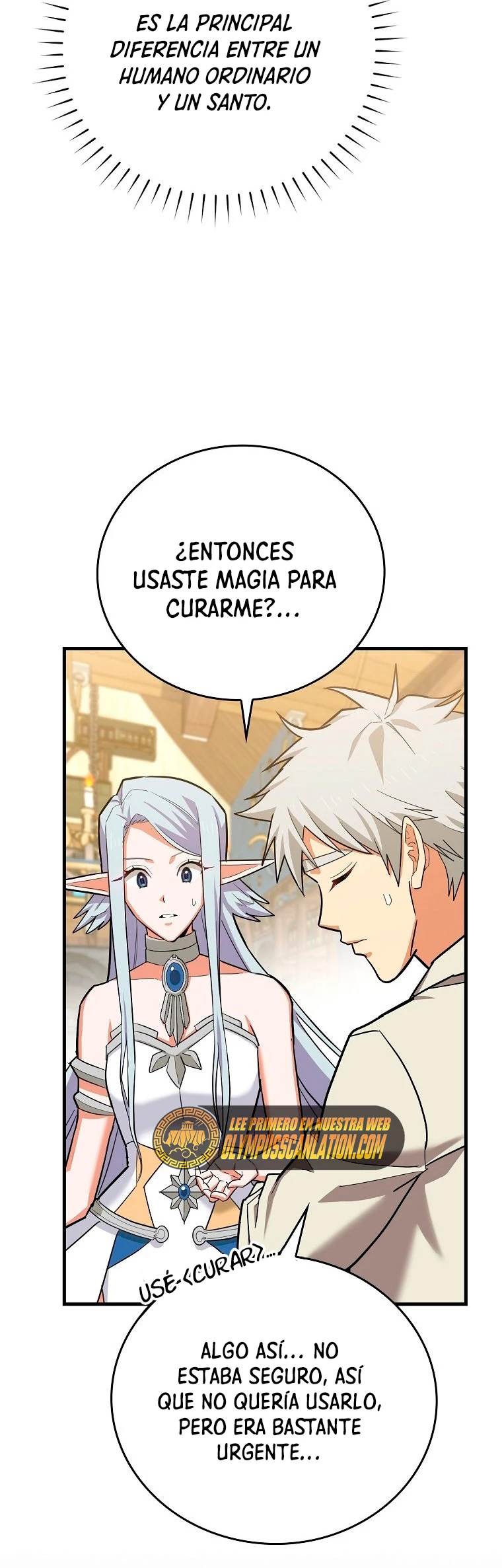 Al demonio con ser un santo, soy un medico capítulo 18 página 35