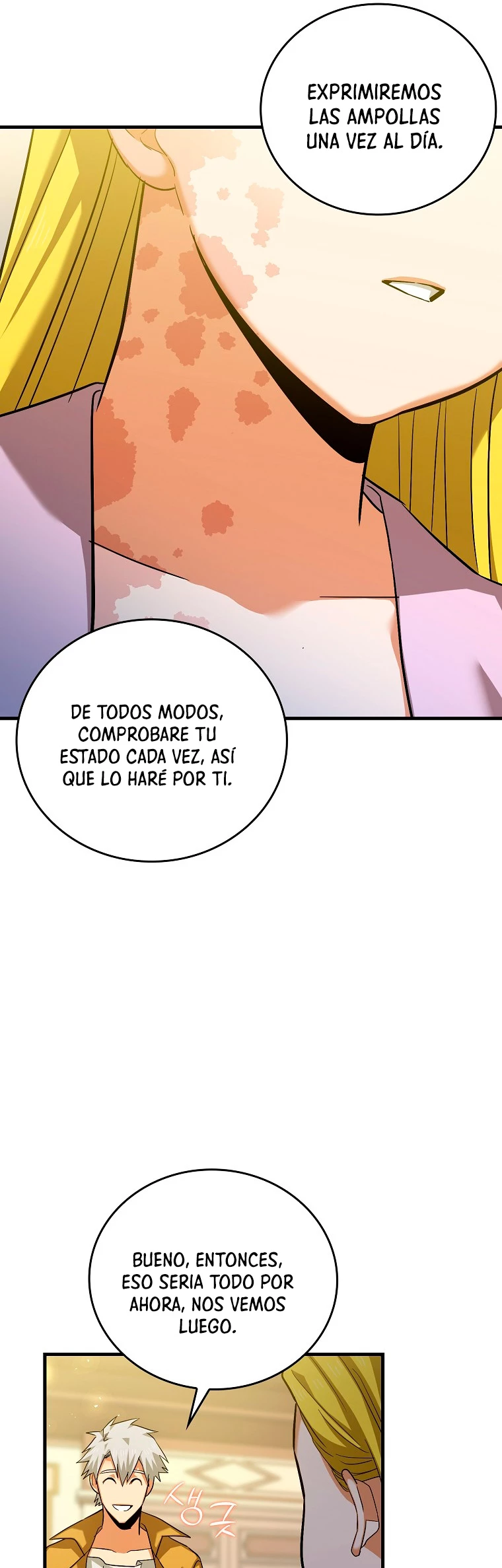 Al demonio con ser un santo, soy un medico capítulo 30 página 35