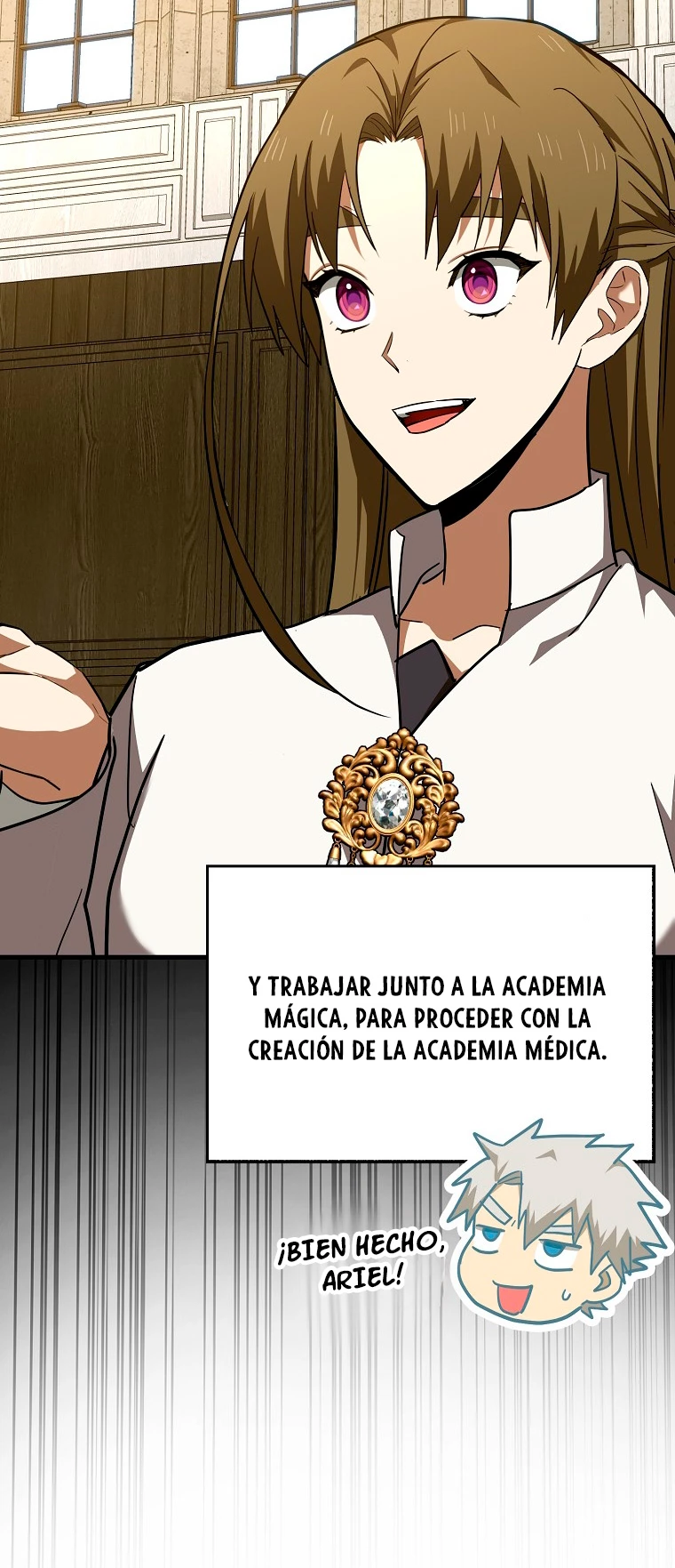 Al demonio con ser un santo, soy un medico capítulo 53 página 55