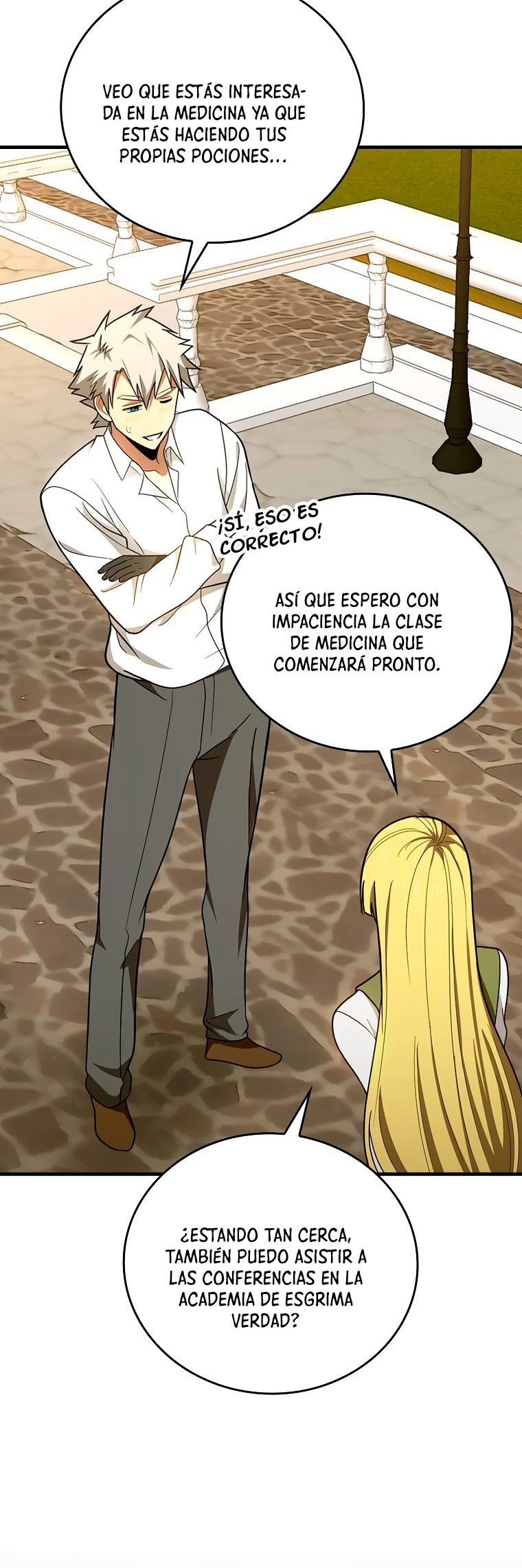 Al demonio con ser un santo, soy un medico capítulo 55 página 37