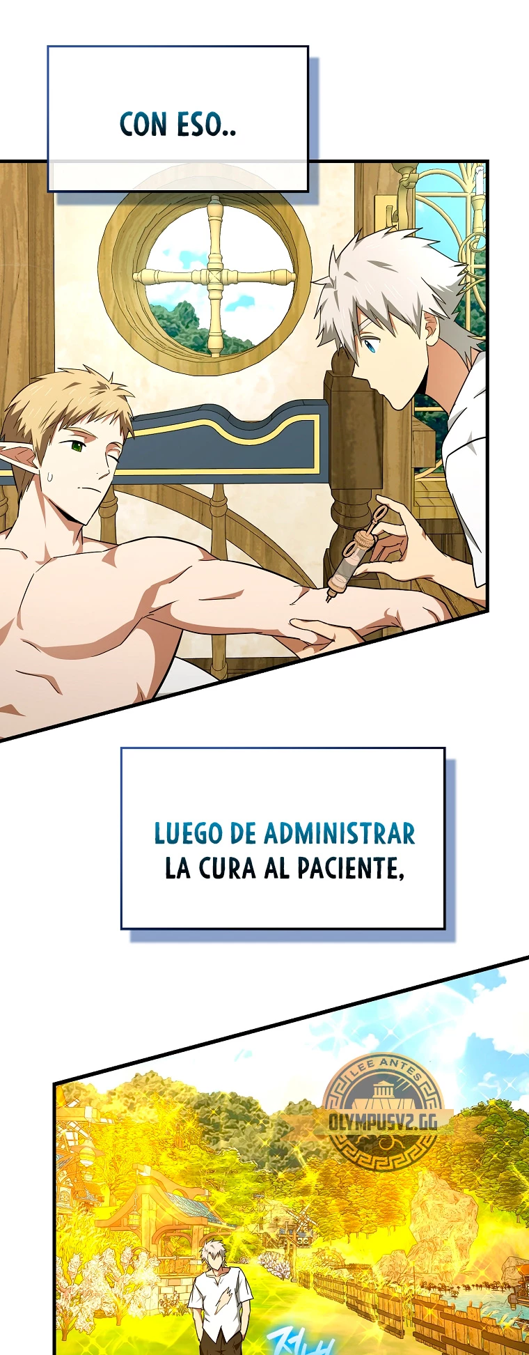 Al demonio con ser un santo, soy un medico capítulo 73 página 35