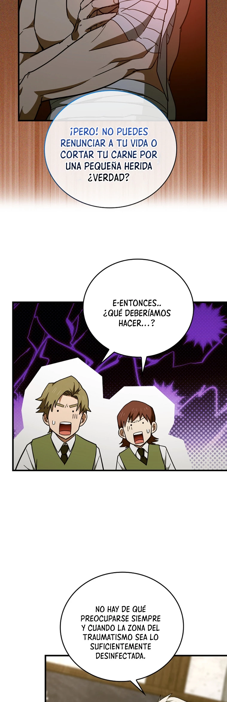 Al demonio con ser un santo, soy un medico capítulo 77 página 20