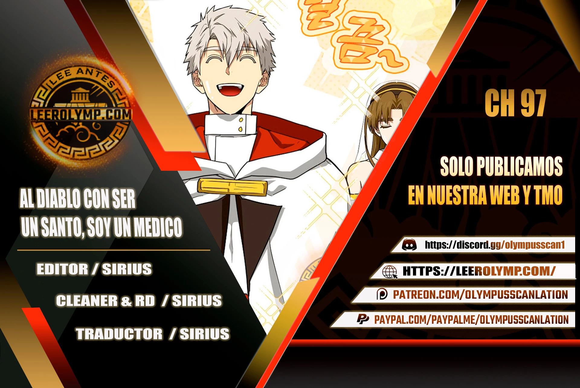 Al demonio con ser un santo, soy un medico capítulo 97 página 1