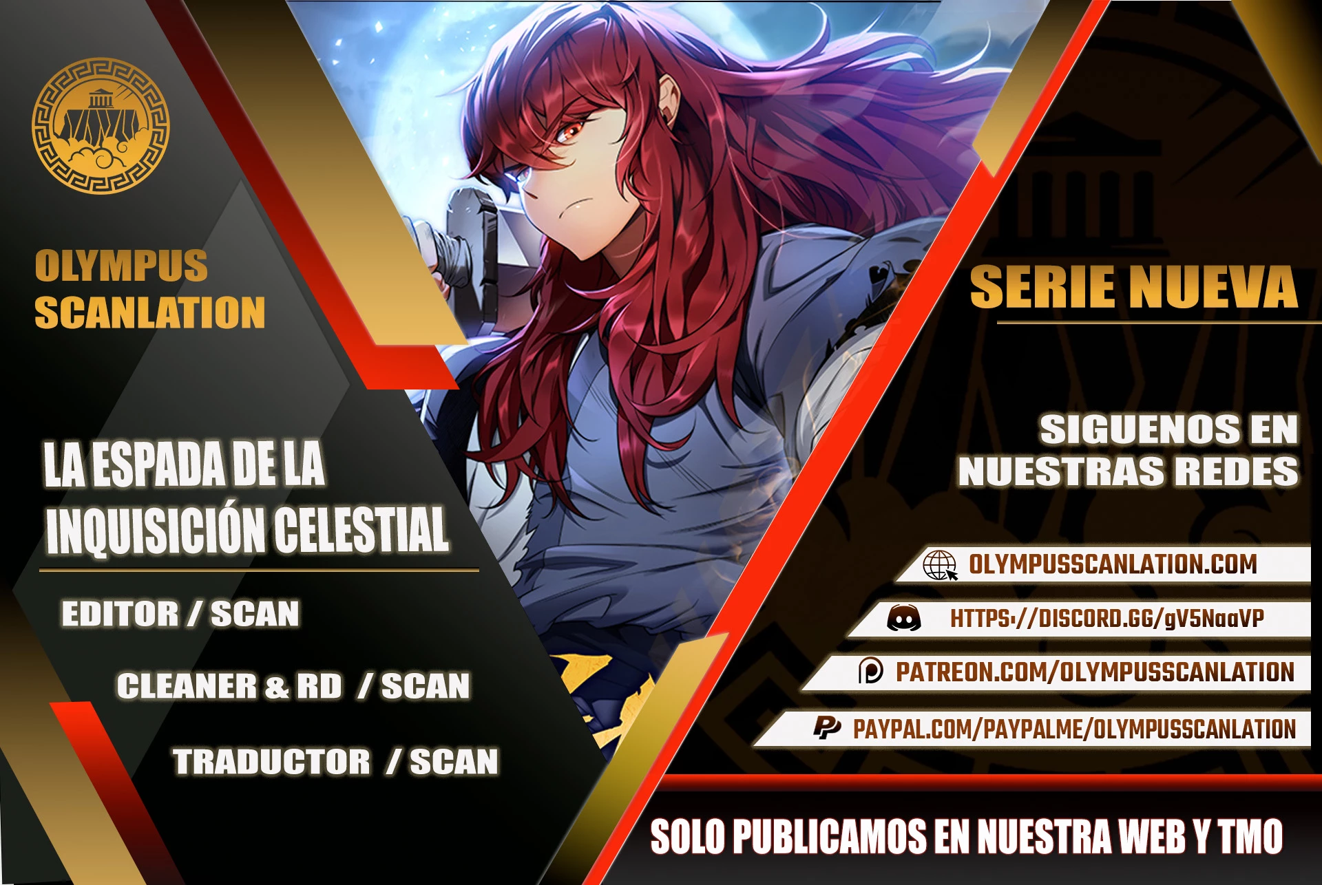 Espada de la inquisición celestial capítulo 13 página 1