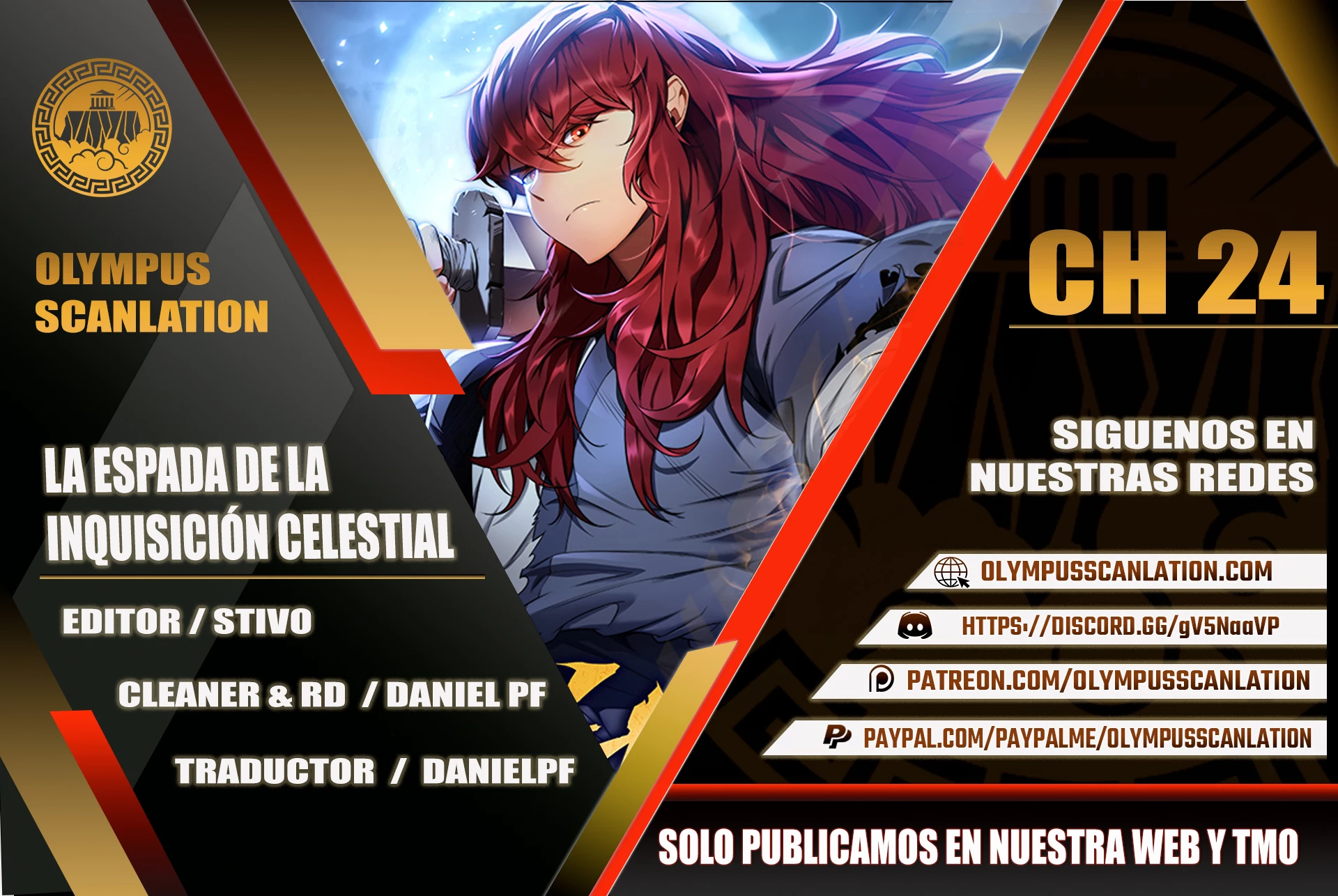 Espada de la inquisición celestial capítulo 24 página 1