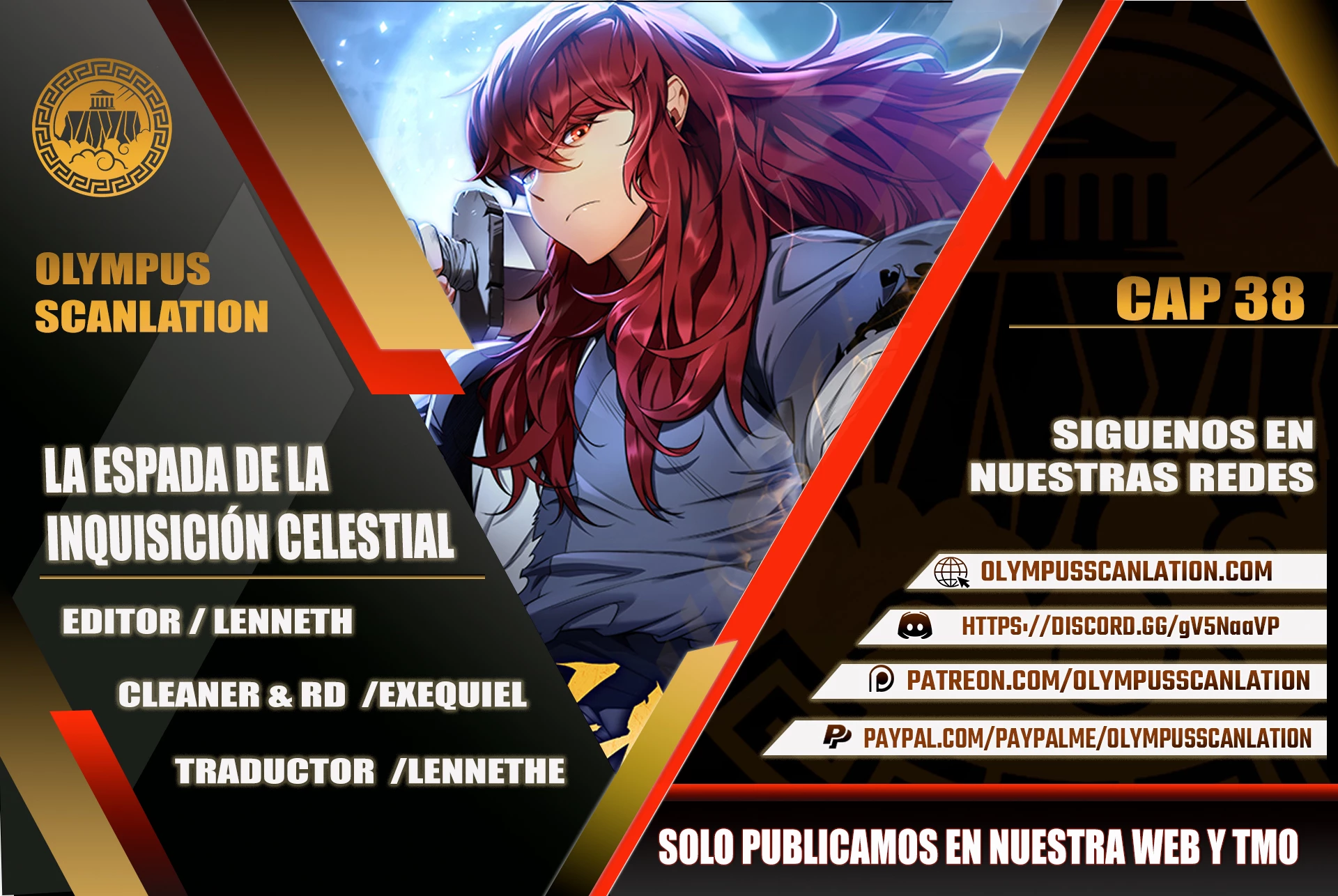 Espada de la inquisición celestial capítulo 38 página 1