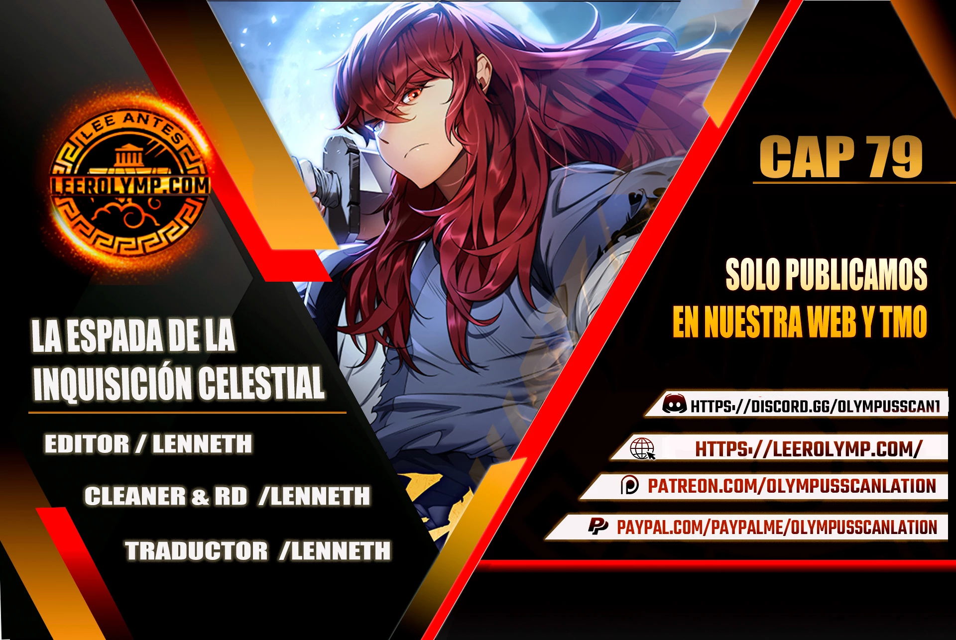 Espada de la inquisición celestial capítulo 79 página 1