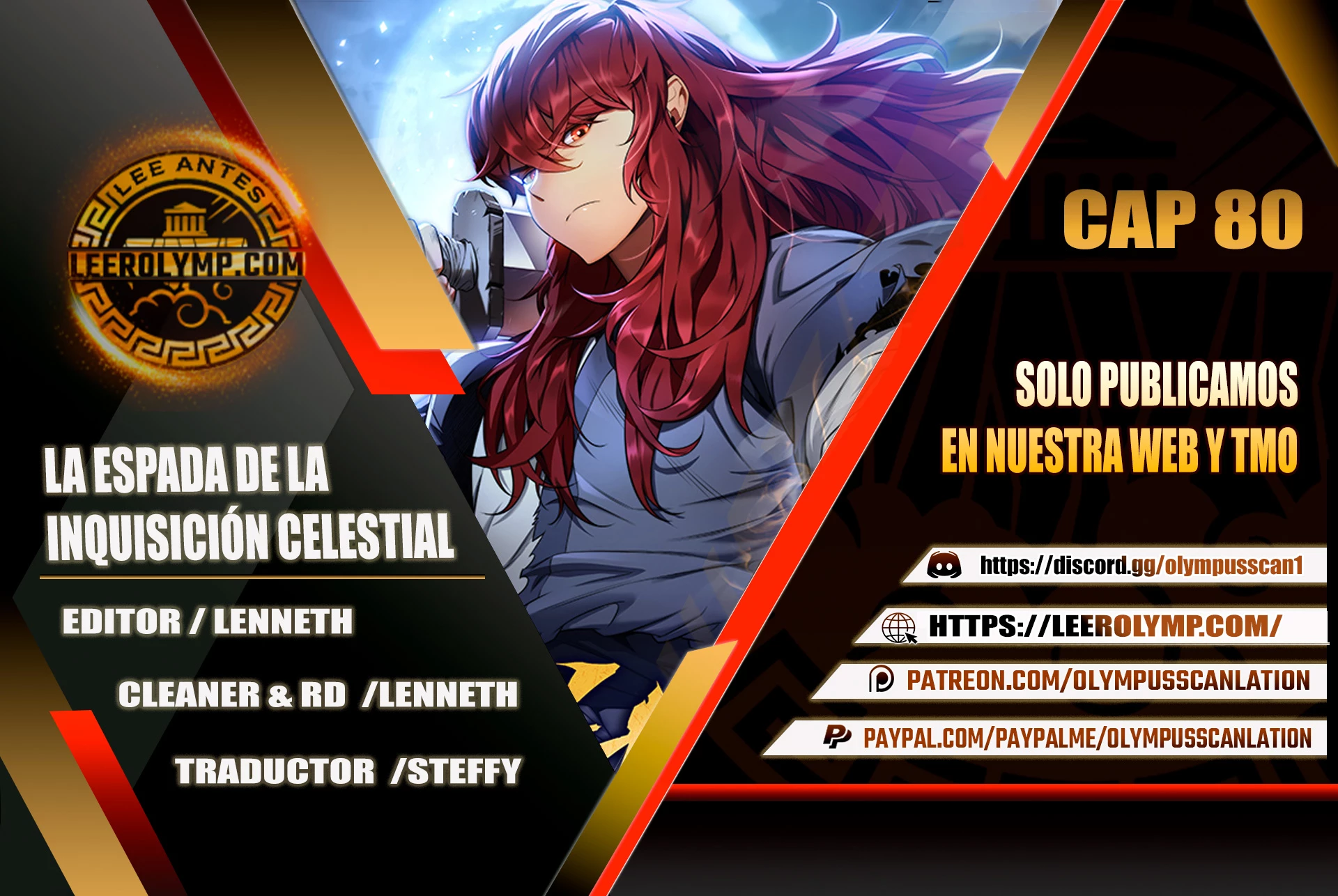 Espada de la inquisición celestial capítulo 80 página 1