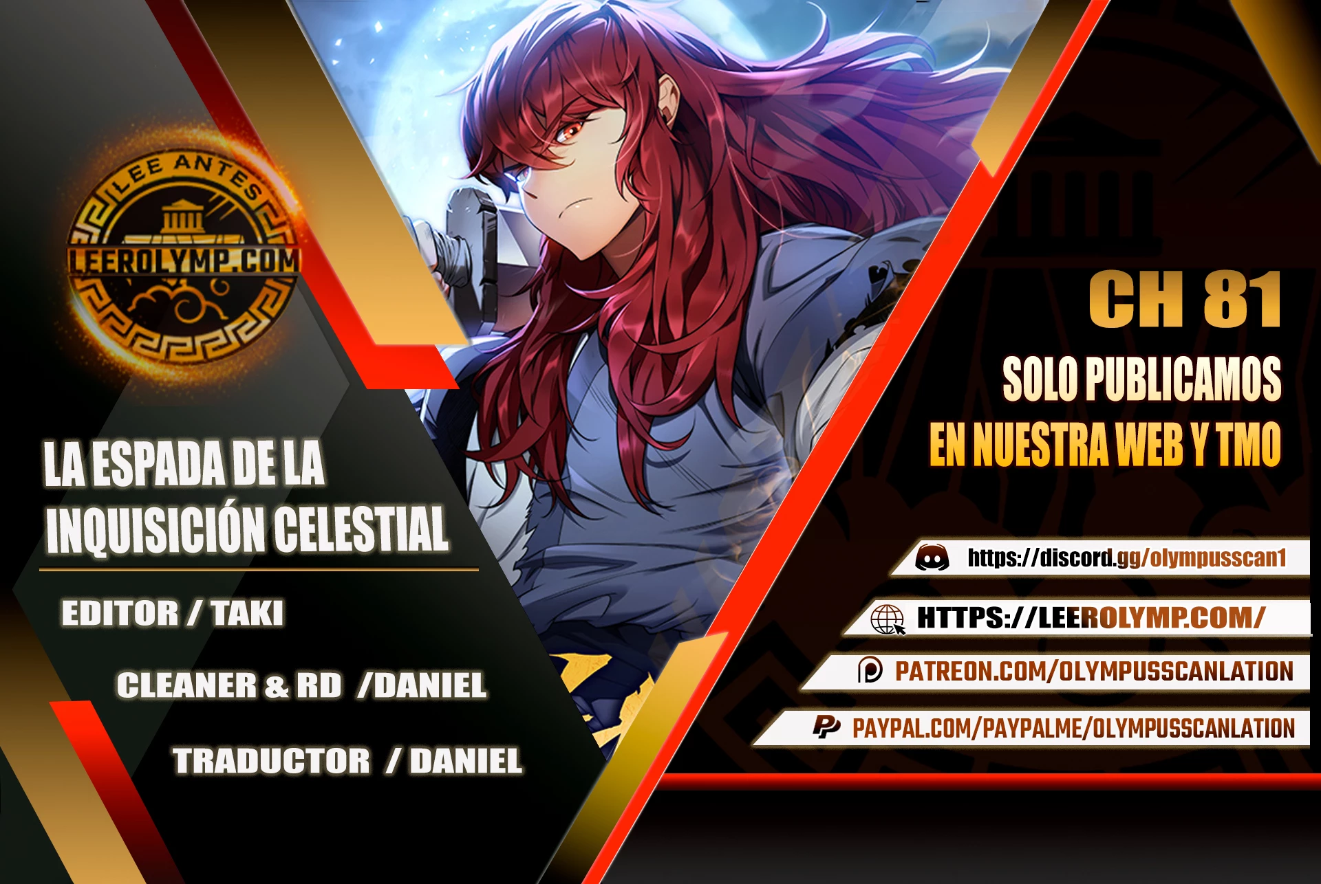 Espada de la inquisición celestial capítulo 81 página 1