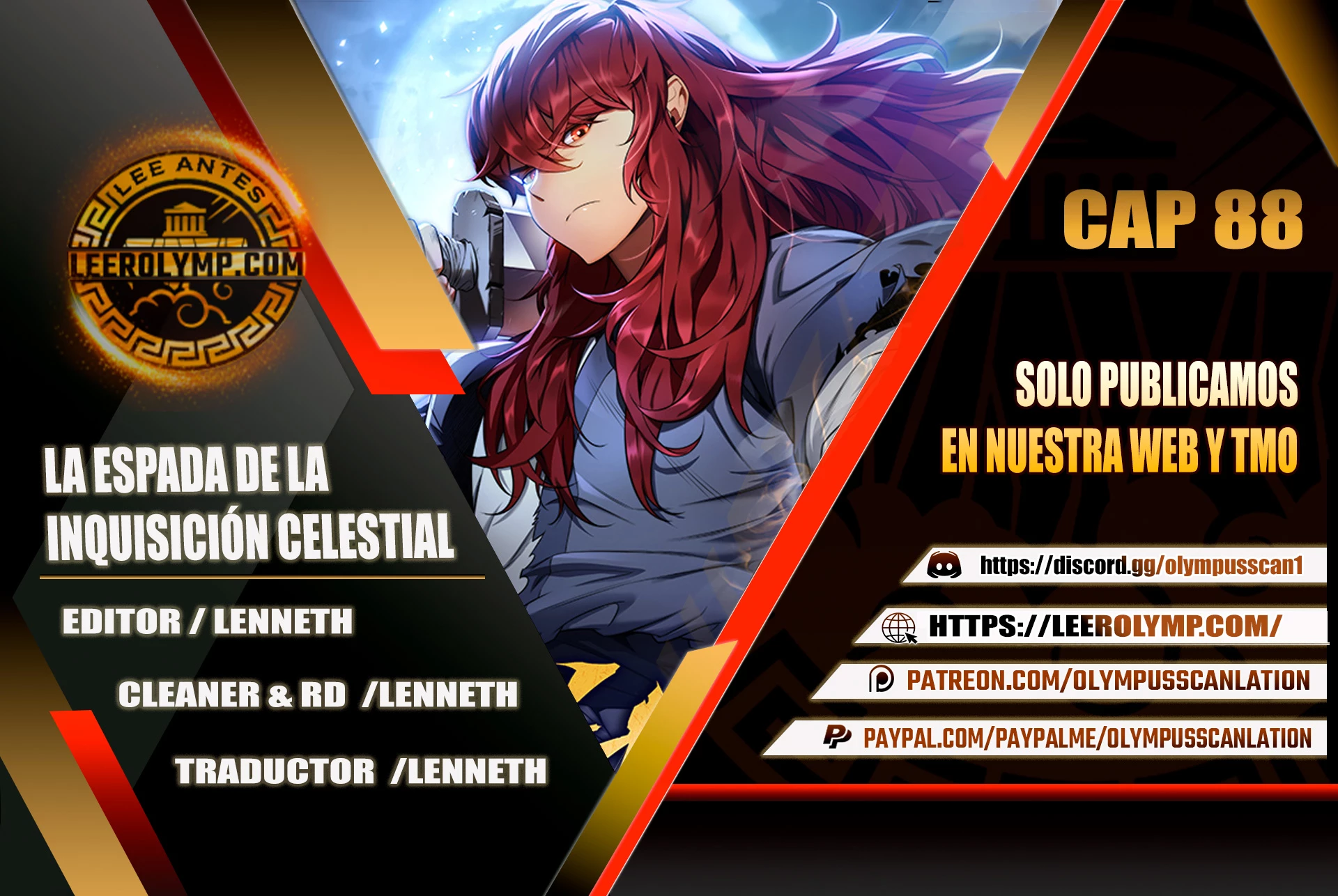 Espada de la inquisición celestial capítulo 88 página 1