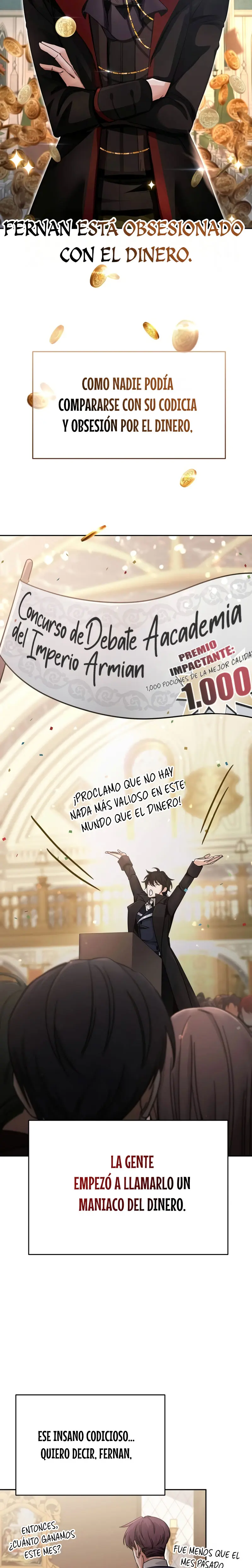 ¿¡Un codicioso convertido en profeta!? capítulo 1 página 2