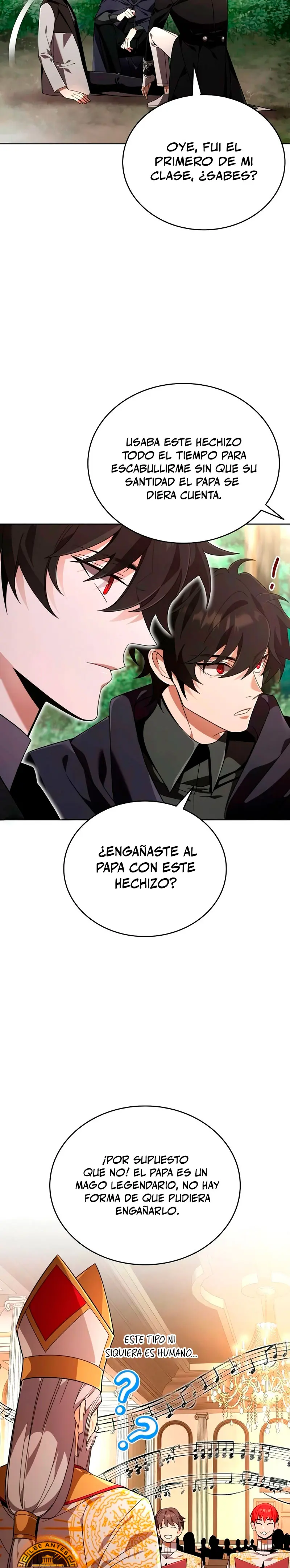 ¿¡Un codicioso convertido en profeta!? capítulo 14 página 24