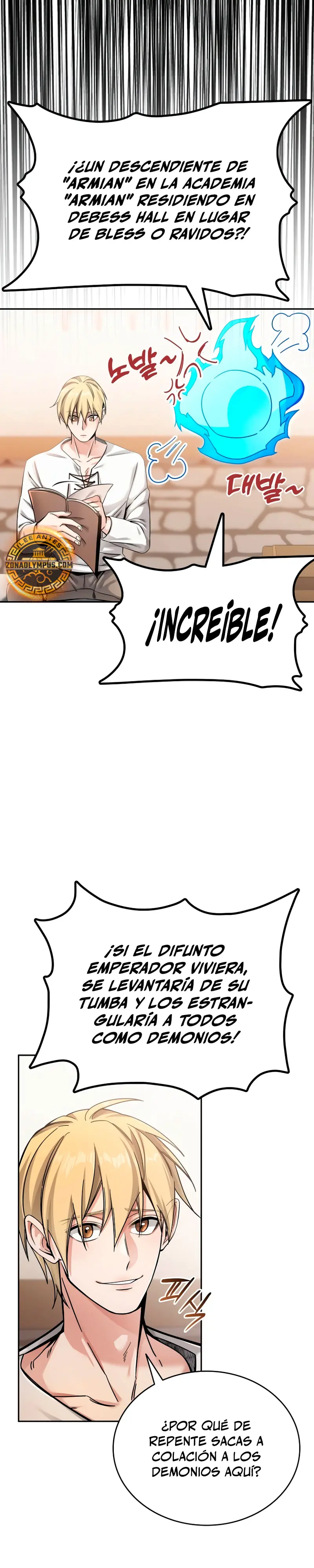 ¿¡Un codicioso convertido en profeta!? capítulo 2 página 11