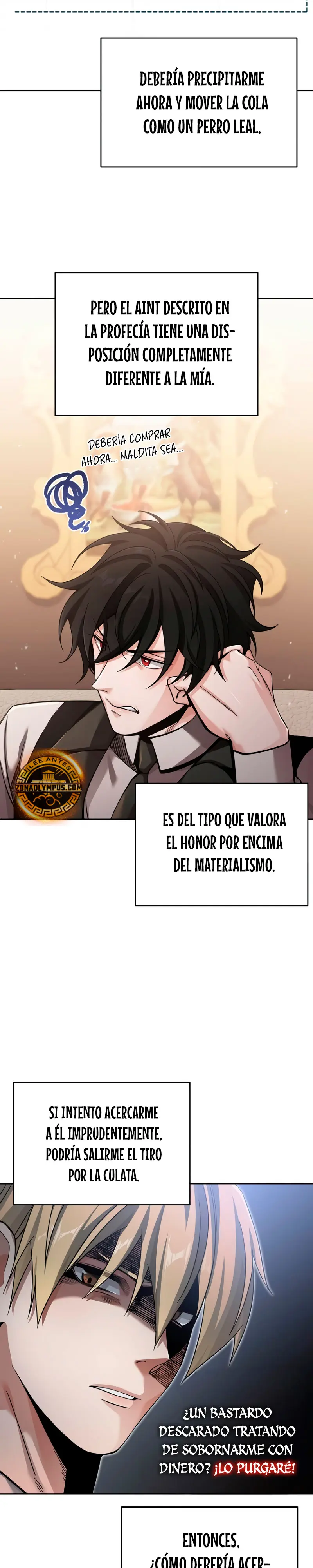 ¿¡Un codicioso convertido en profeta!? capítulo 2 página 4
