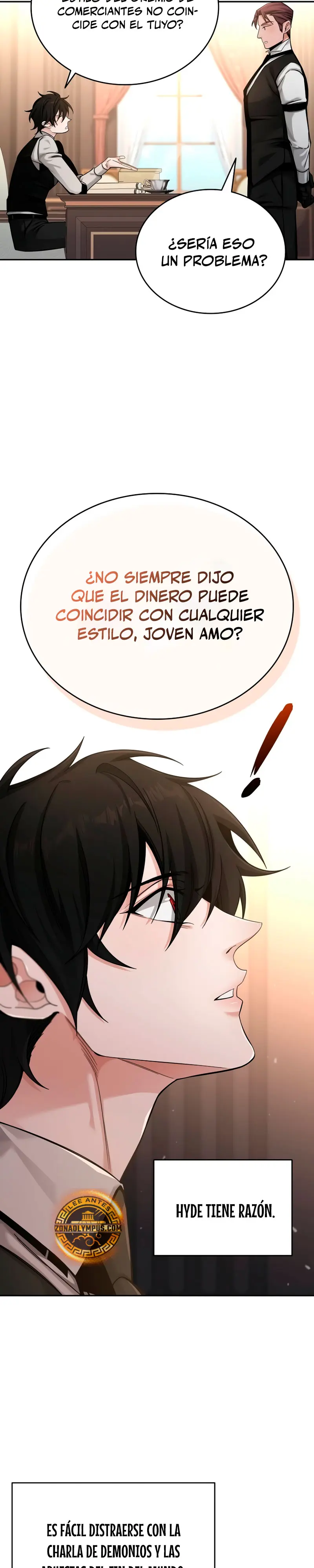 ¿¡Un codicioso convertido en profeta!? capítulo 2 página 6