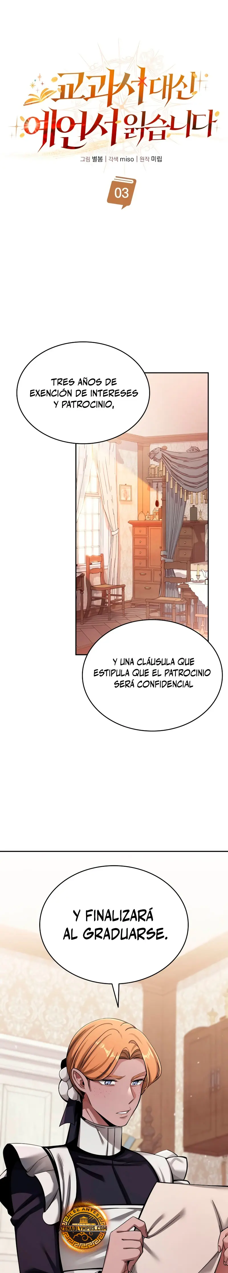¿¡Un codicioso convertido en profeta!? capítulo 3 página 21