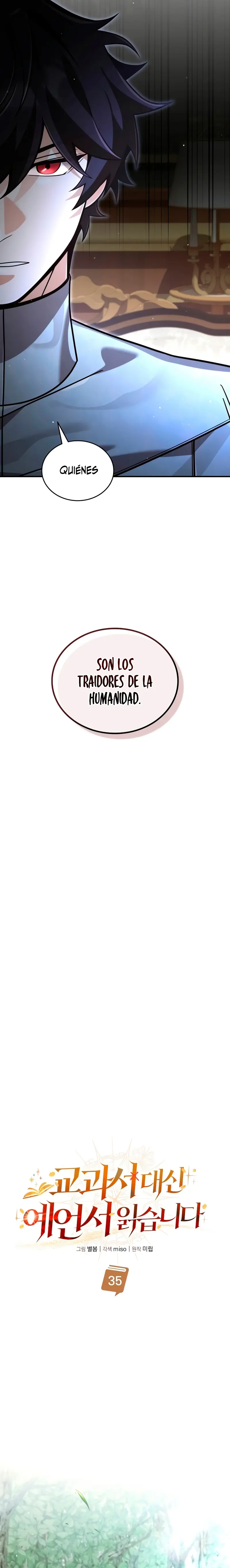 ¿¡Un codicioso convertido en profeta!? capítulo 35 página 21