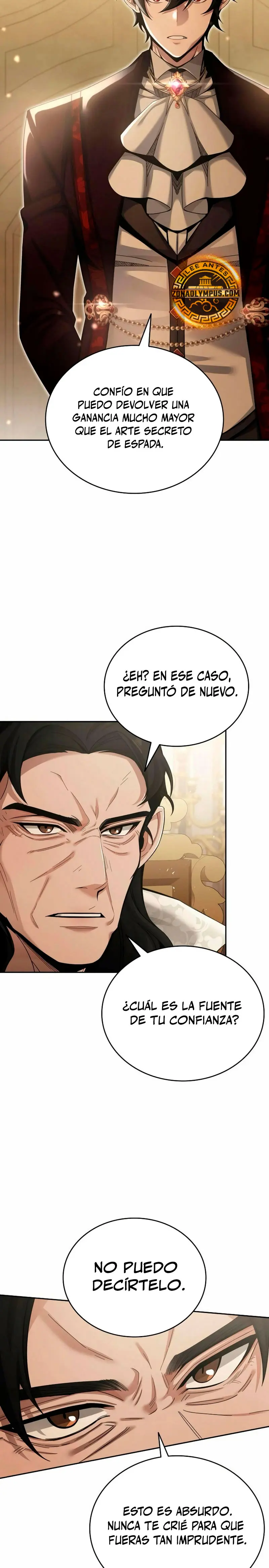 ¿¡Un codicioso convertido en profeta!? capítulo 4 página 34