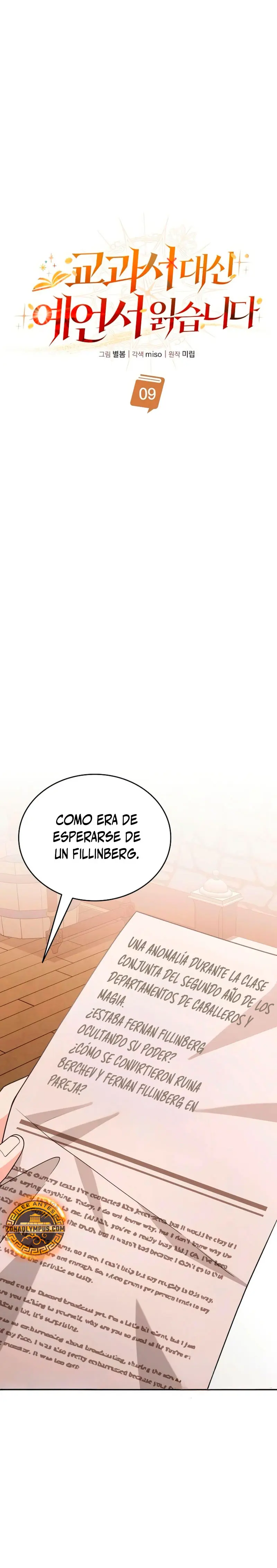 ¿¡Un codicioso convertido en profeta!? capítulo 9 página 14