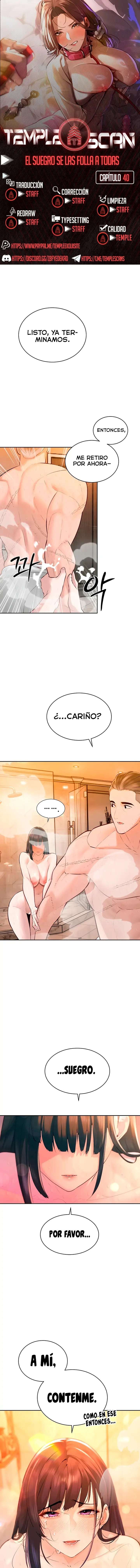 El suegro que devora todo capítulo 40 página 1