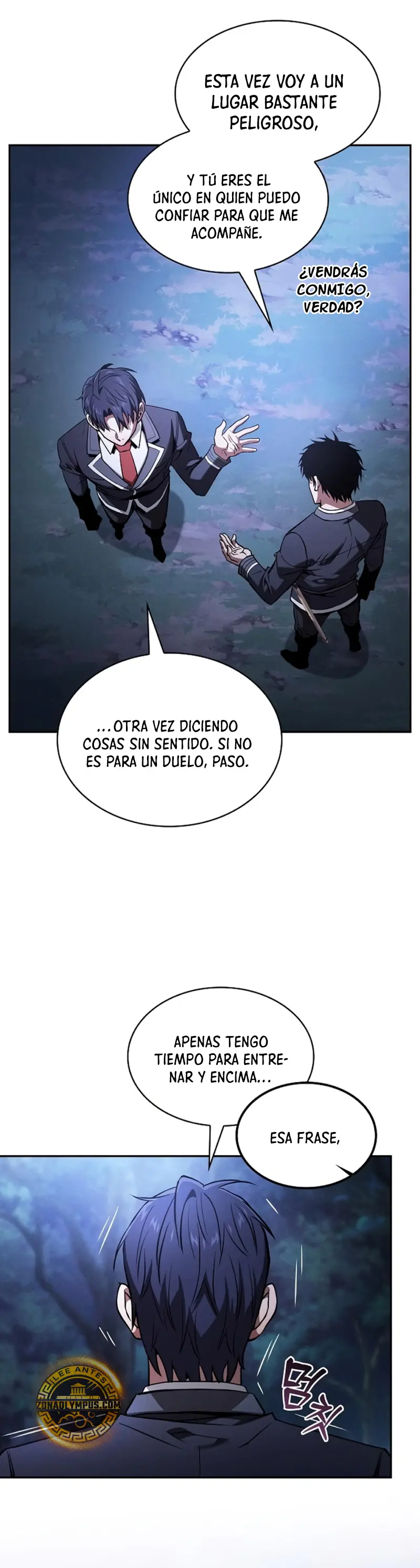 El maestro de la espada Genio de la academia capítulo 104 página 41