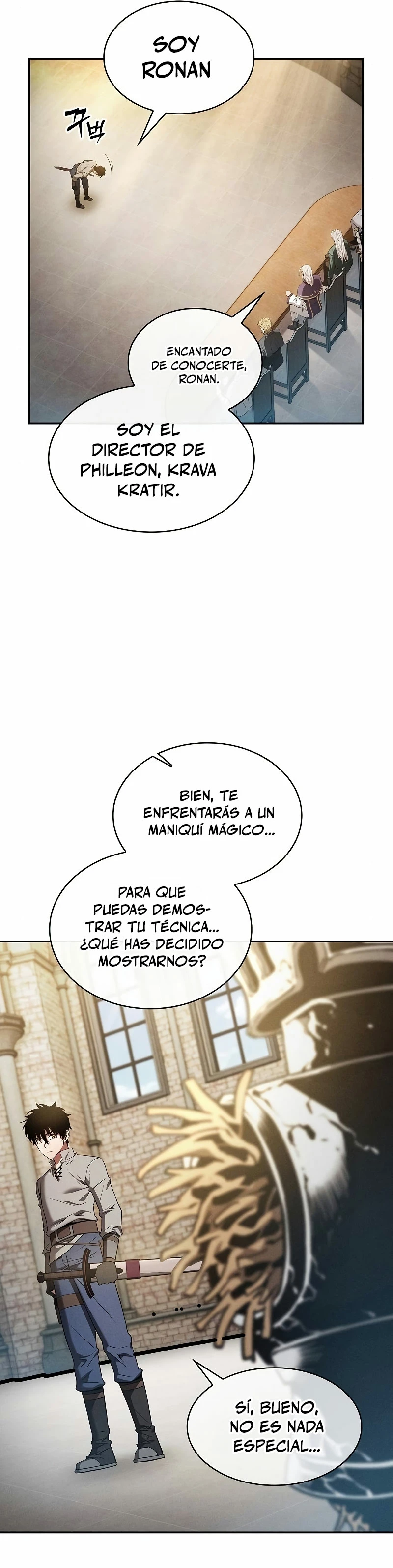El maestro de la espada Genio de la academia capítulo 11 página 32