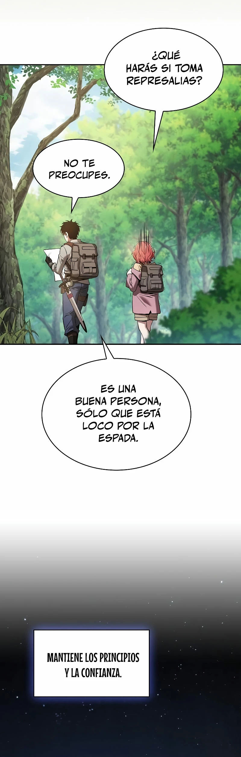 El maestro de la espada Genio de la academia capítulo 13 página 35