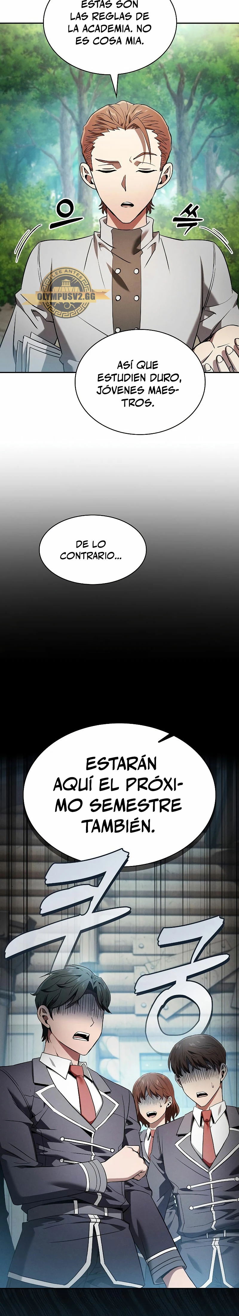 El maestro de la espada Genio de la academia capítulo 19 página 20