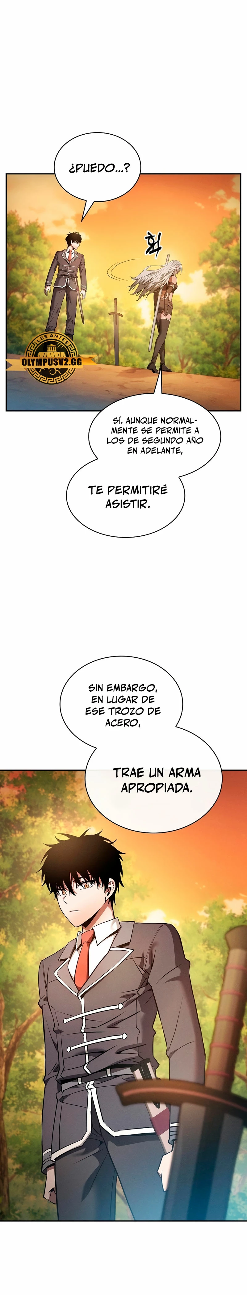 El maestro de la espada Genio de la academia capítulo 20 página 13