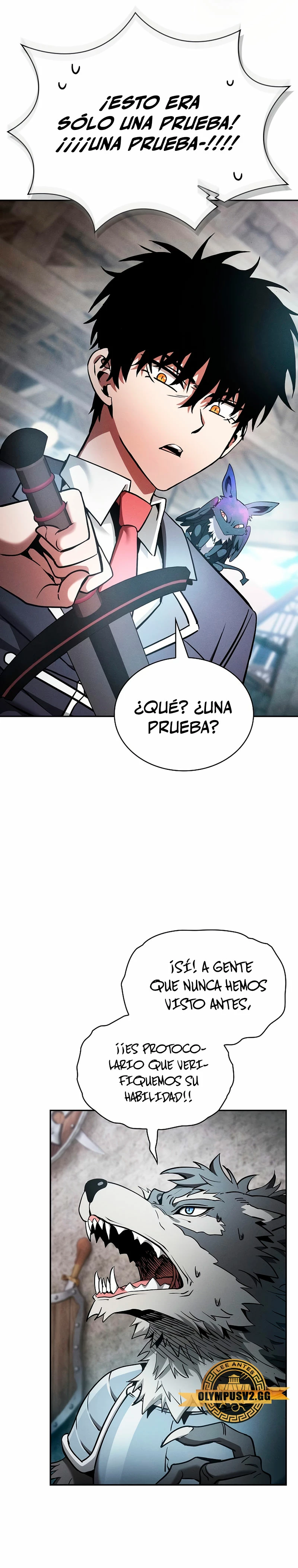 El maestro de la espada Genio de la academia capítulo 20 página 34