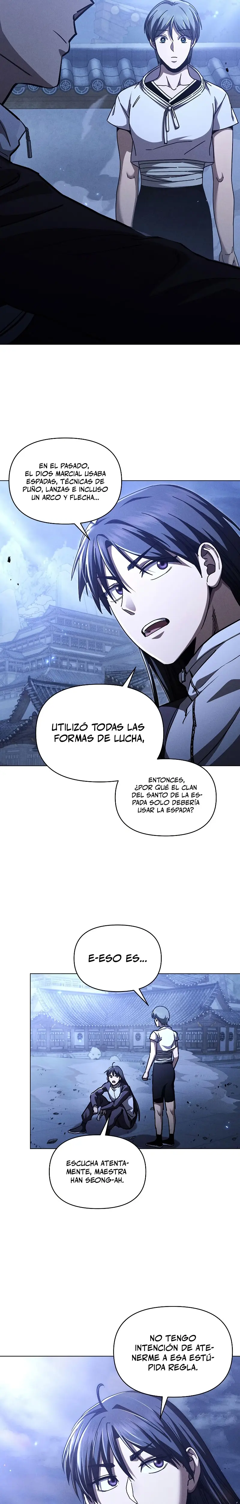 Me convertí en el sucesor del dios marcial capítulo 10 página 21