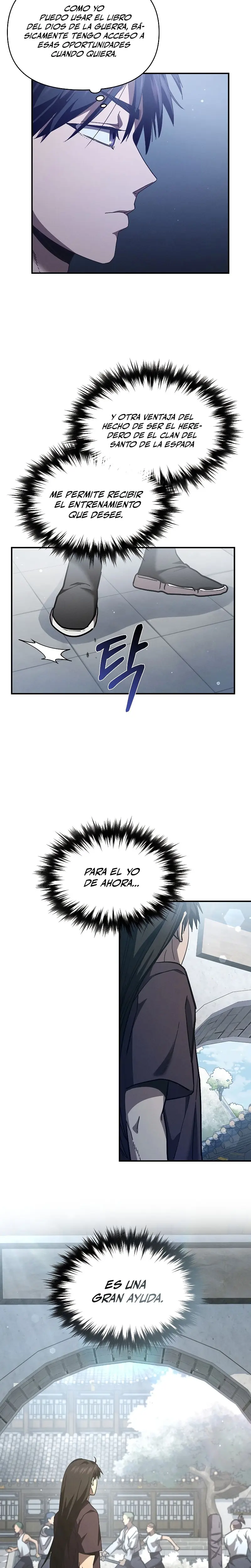Me convertí en el sucesor del dios marcial capítulo 15 página 13
