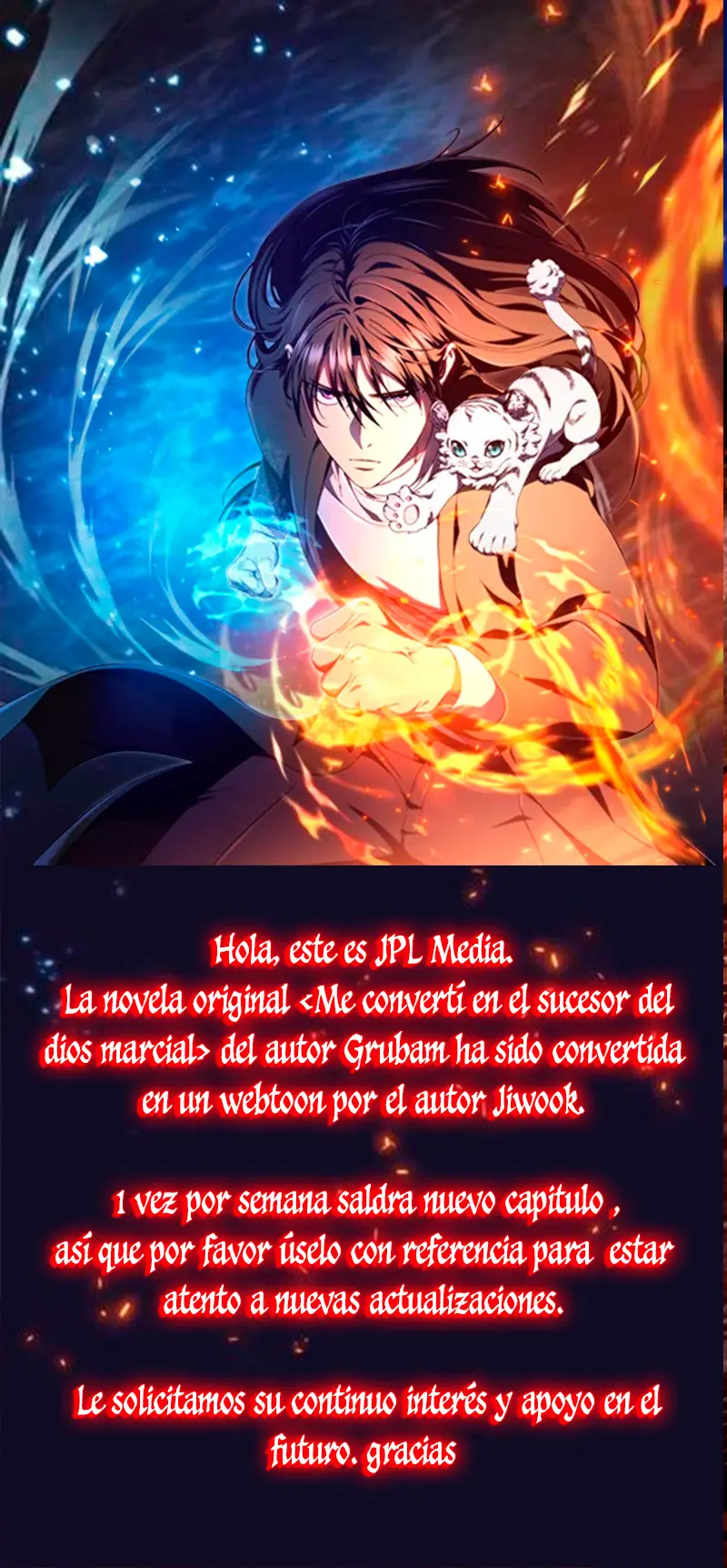 Me convertí en el sucesor del dios marcial capítulo 20.05 página 1