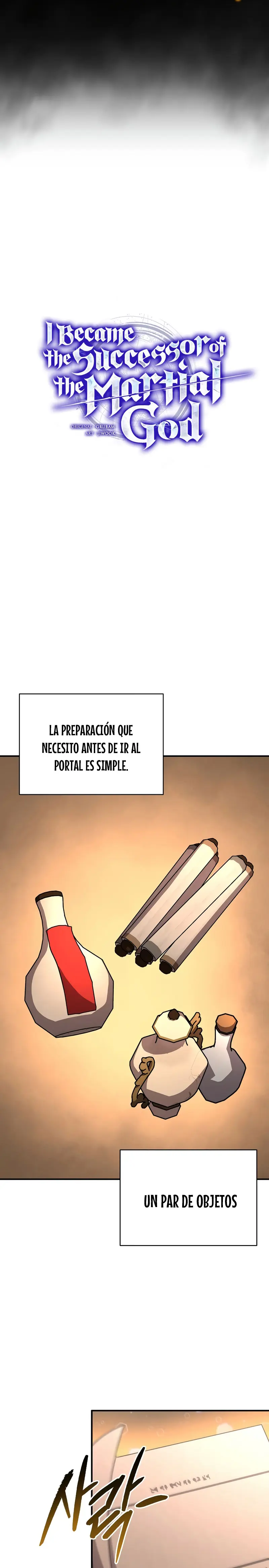 Me convertí en el sucesor del dios marcial capítulo 31 página 16