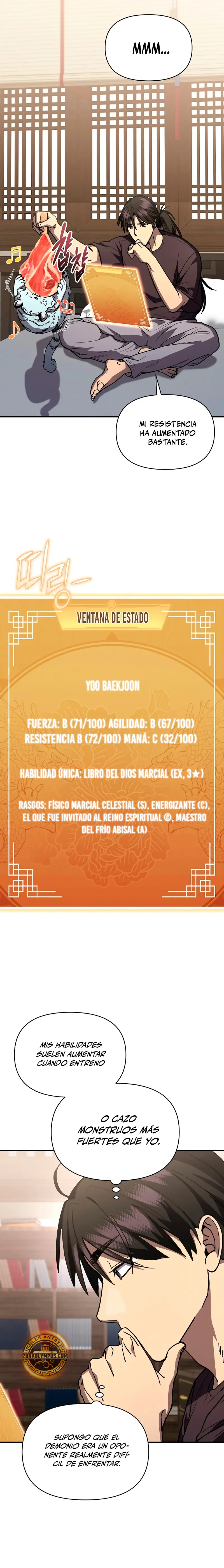 Me convertí en el sucesor del dios marcial capítulo 36 página 12