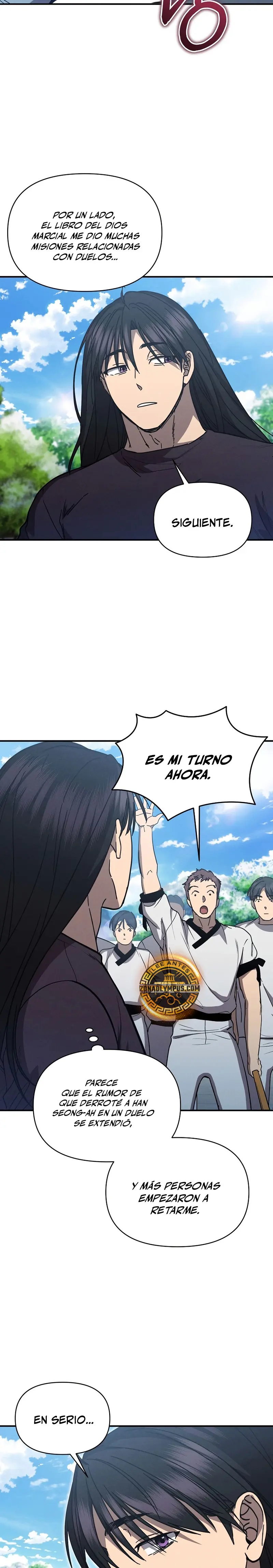 Me convertí en el sucesor del dios marcial capítulo 38 página 17