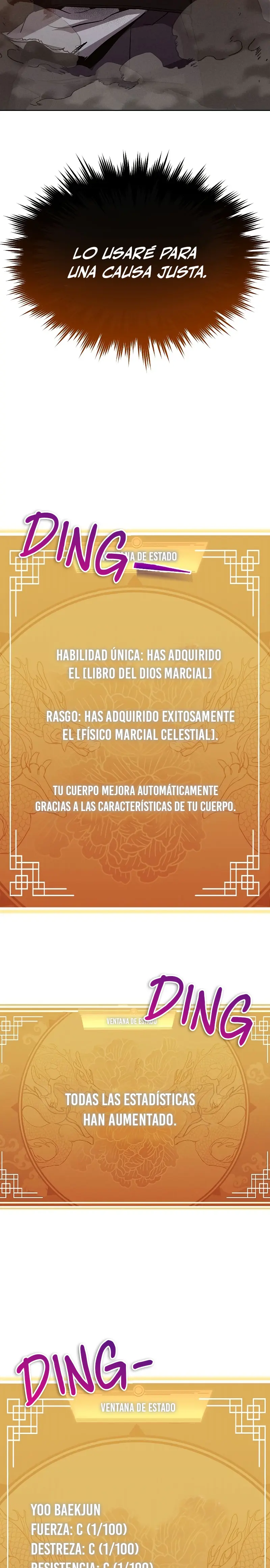 Me convertí en el sucesor del dios marcial capítulo 4 página 12