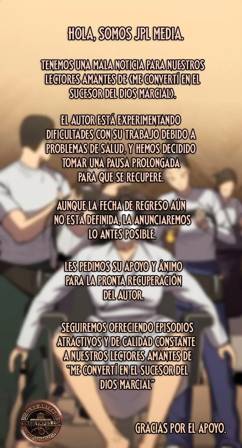 Me convertí en el sucesor del dios marcial capítulo 40.6 página 1