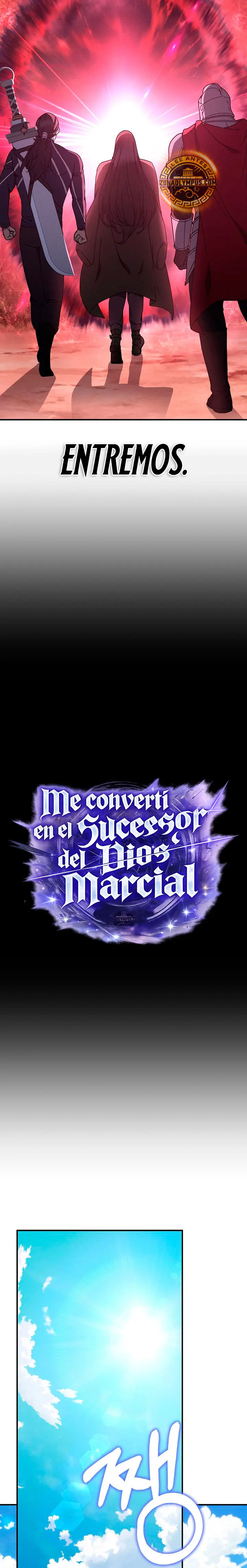 Me convertí en el sucesor del dios marcial capítulo 45 página 11