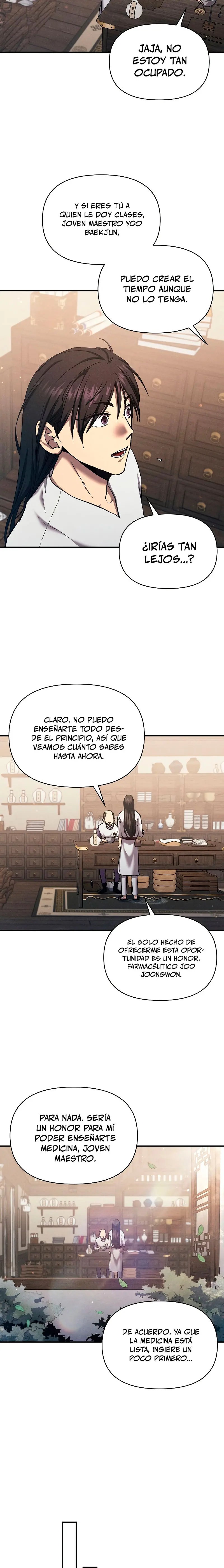 Me convertí en el sucesor del dios marcial capítulo 6 página 14