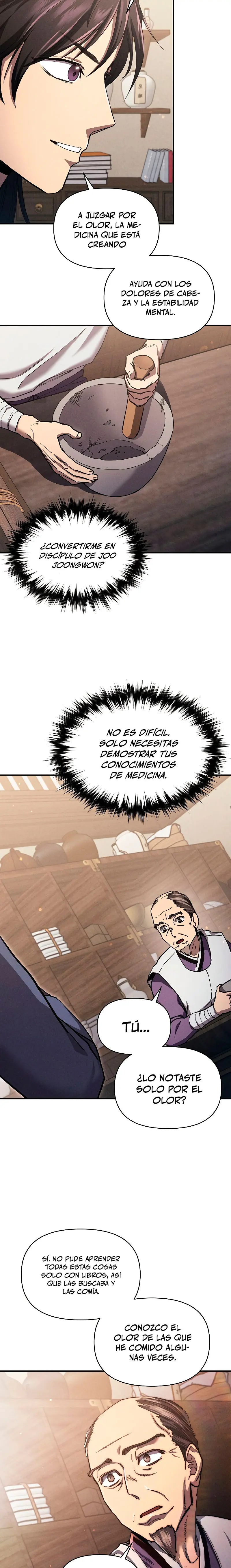 Me convertí en el sucesor del dios marcial capítulo 6 página 9