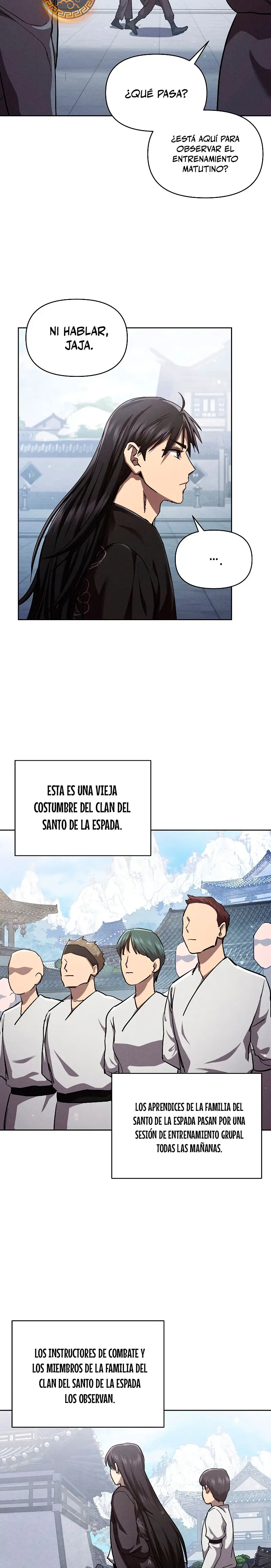 Me convertí en el sucesor del dios marcial capítulo 8 página 24