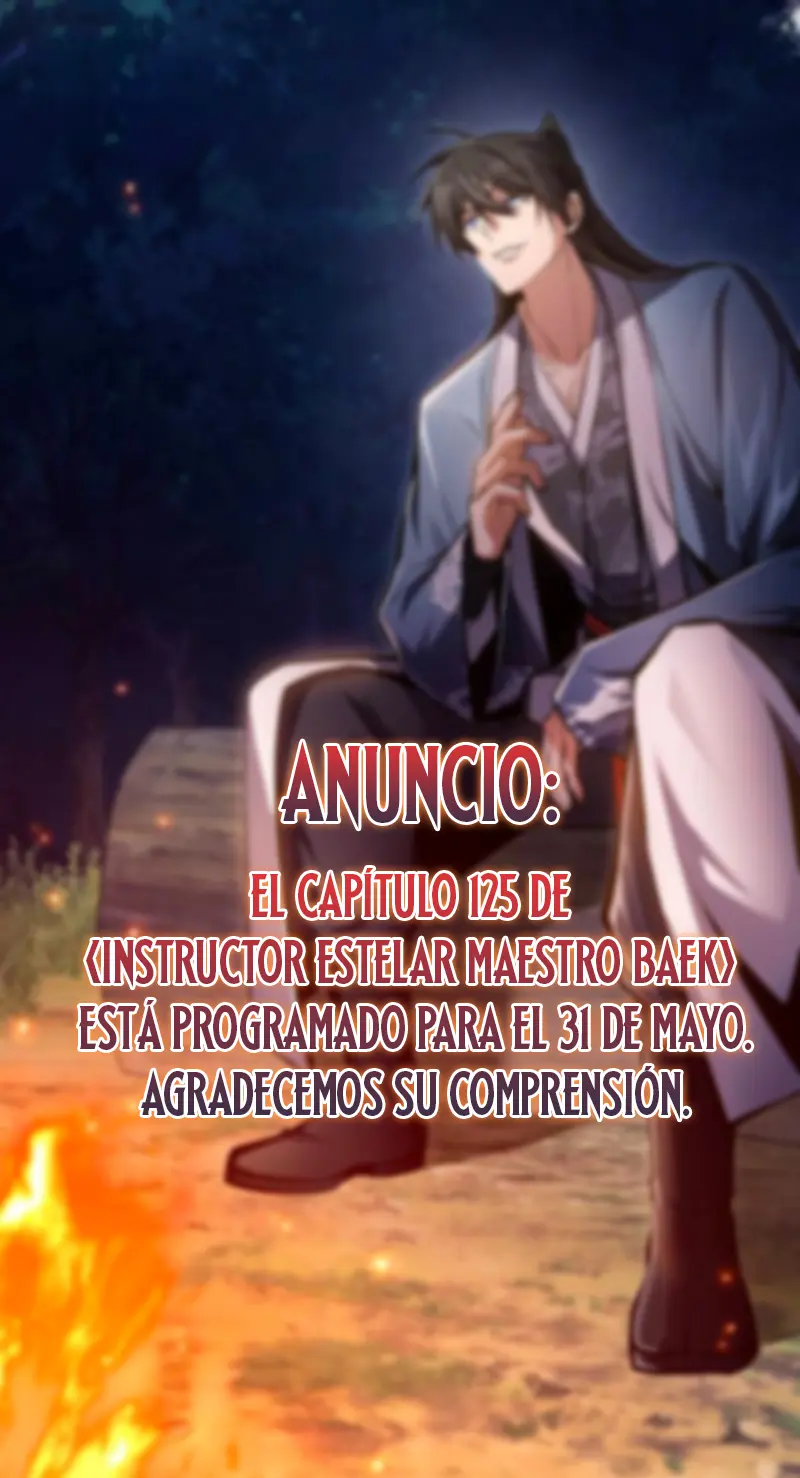 Instructor Estelar Maestro Baek capítulo 124.5 página 1