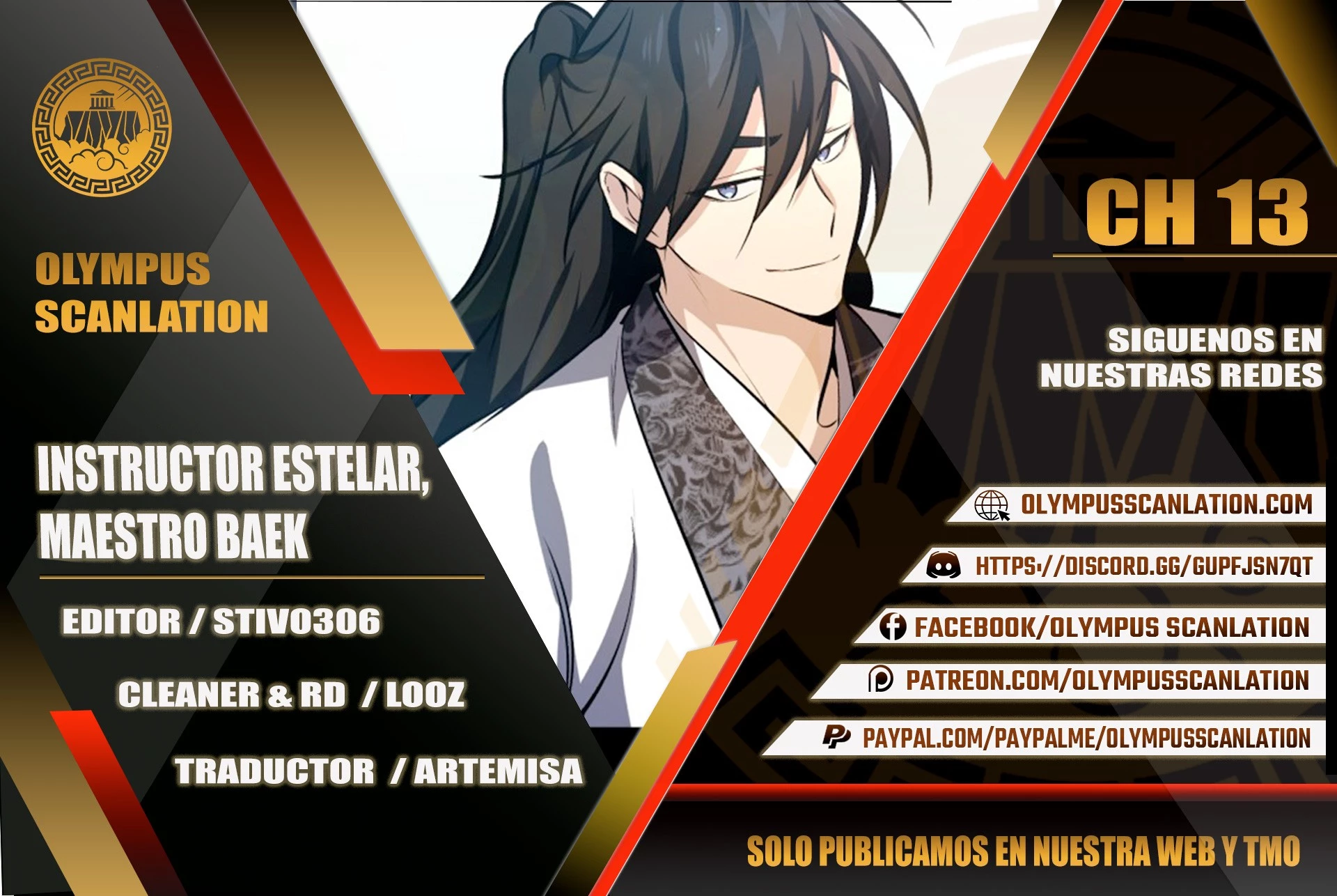 Instructor Estelar Maestro Baek capítulo 13 página 1