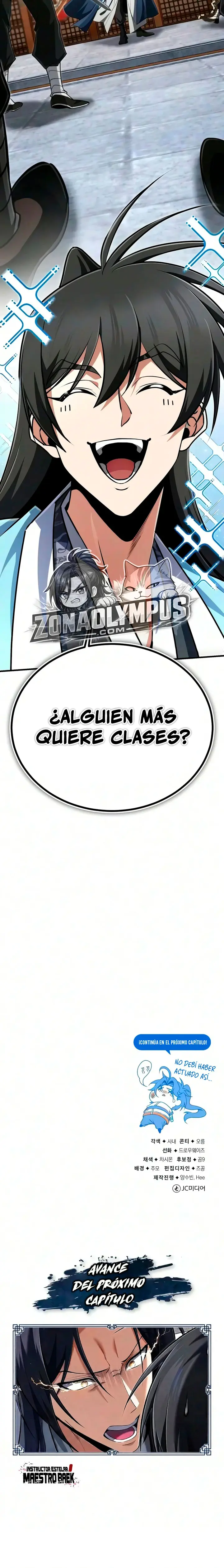 Instructor Estelar Maestro Baek capítulo 158 página 38