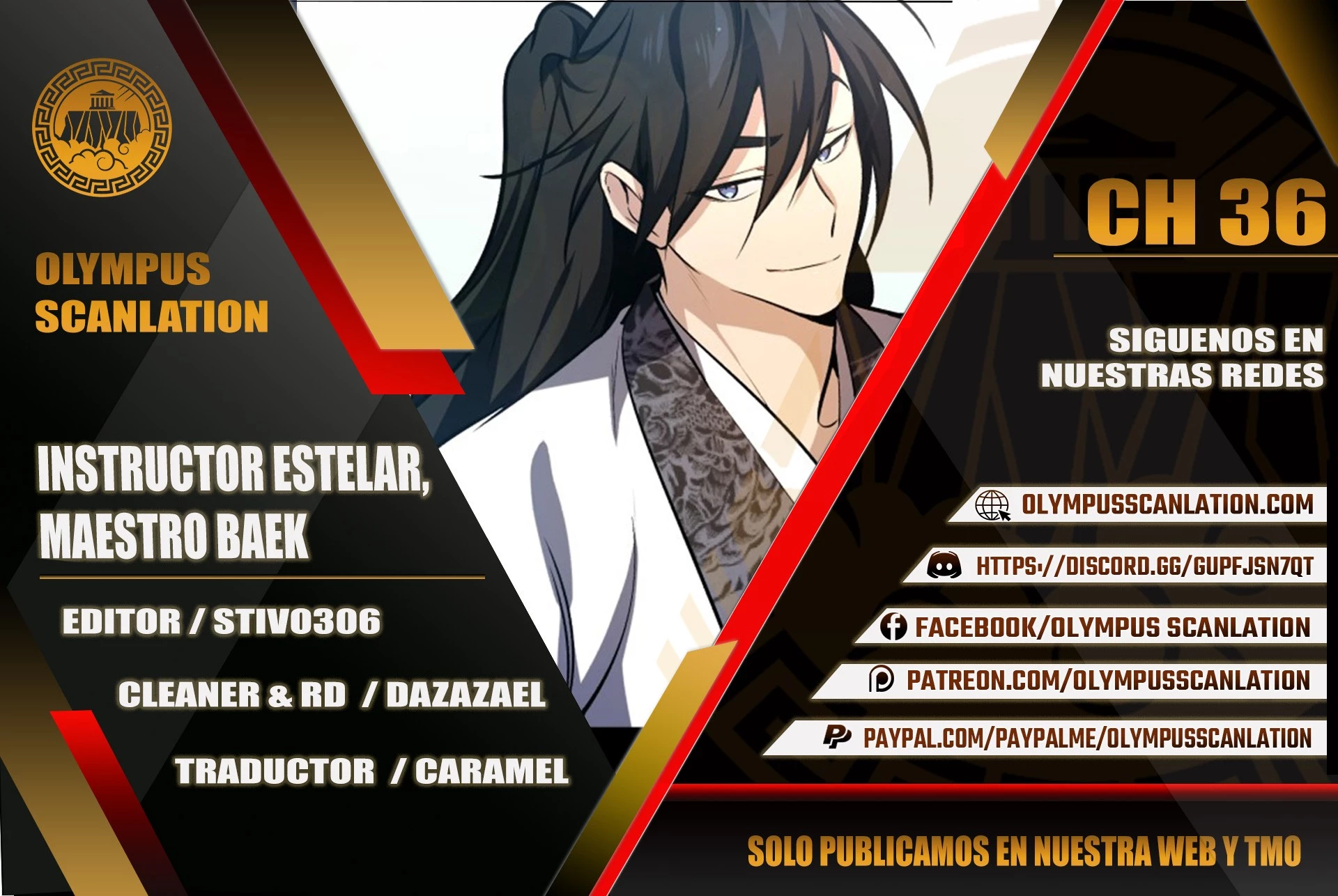 Instructor Estelar Maestro Baek capítulo 36 página 1