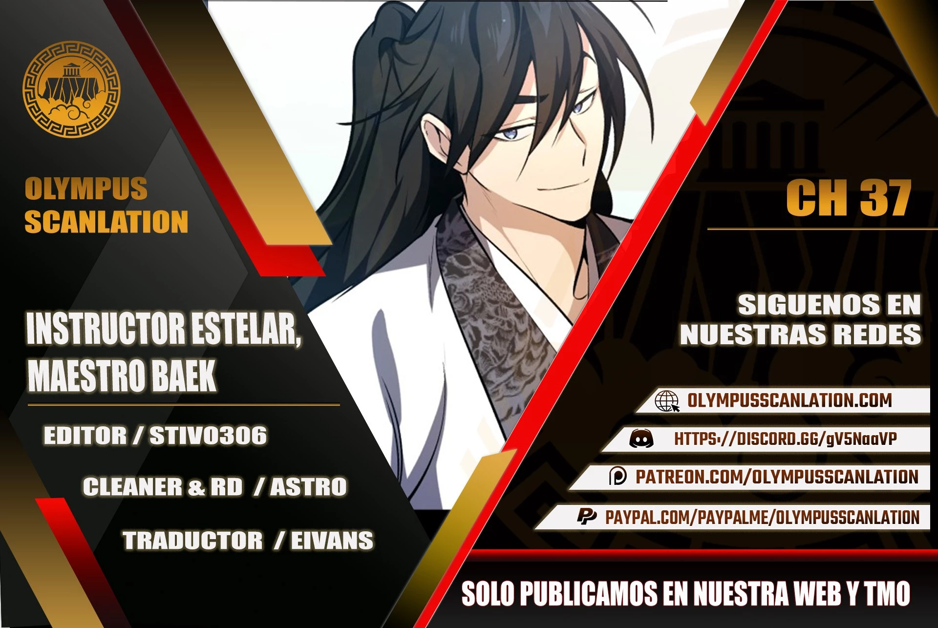 Instructor Estelar Maestro Baek capítulo 37 página 1