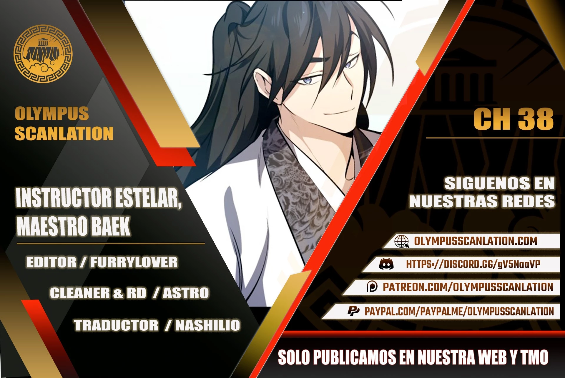 Instructor Estelar Maestro Baek capítulo 38 página 1